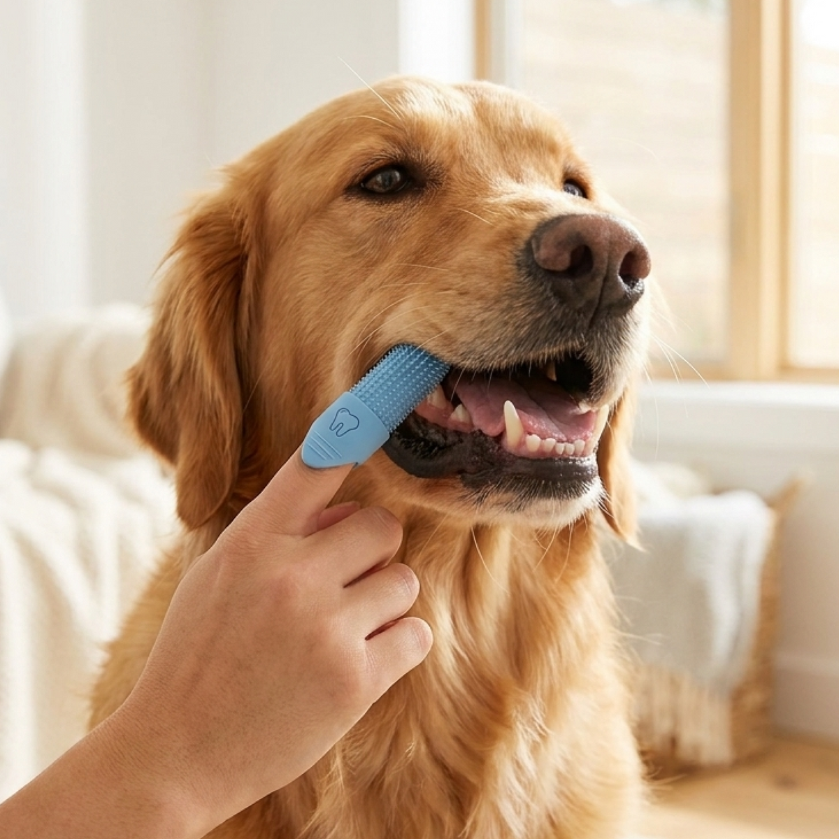 Silicone Finger Toothbrush for Dogs