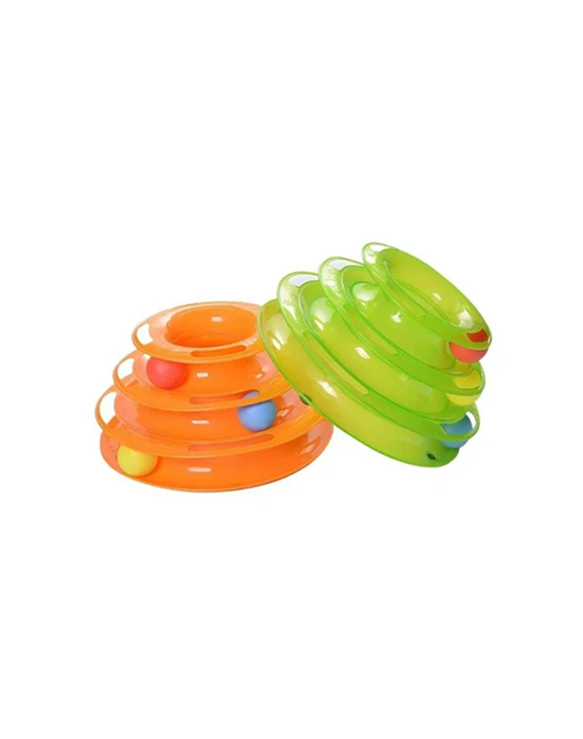 3 Layers Track Turntable Balls Toy