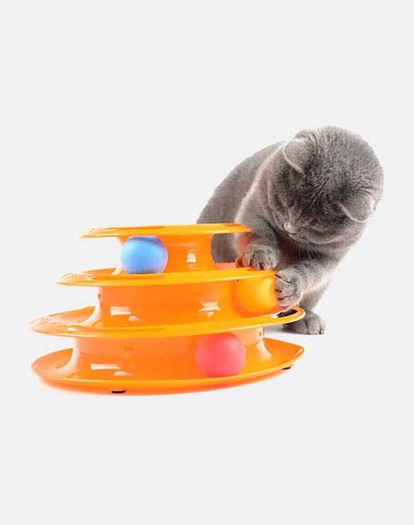 3 Layers Track Turntable Balls Toy