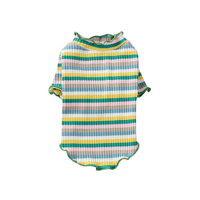Color Stripes Puppy Vest Clothes - fede-rizzo