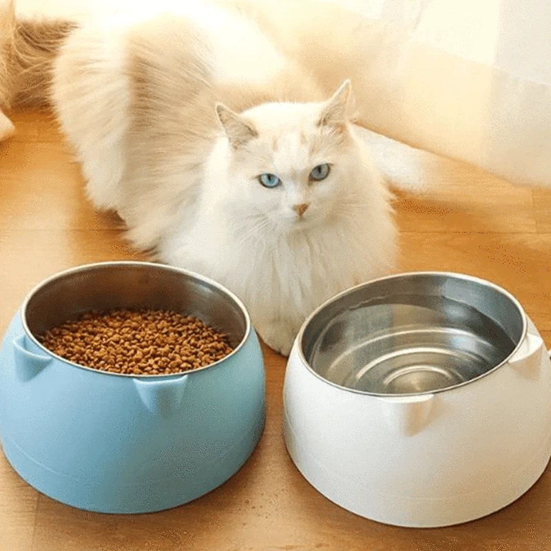 Raised Stainless Steel Cat & Dog - fede-rizzo