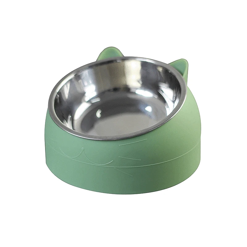 Raised Stainless Steel Cat & Dog - fede-rizzo