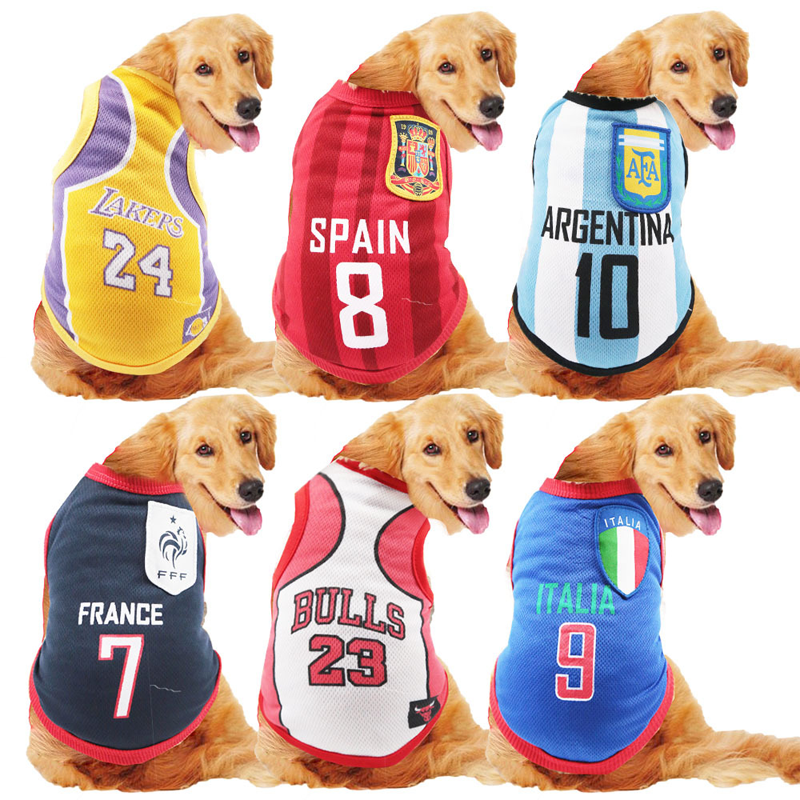 Pet Football Basketball Uniform - fede-rizzo