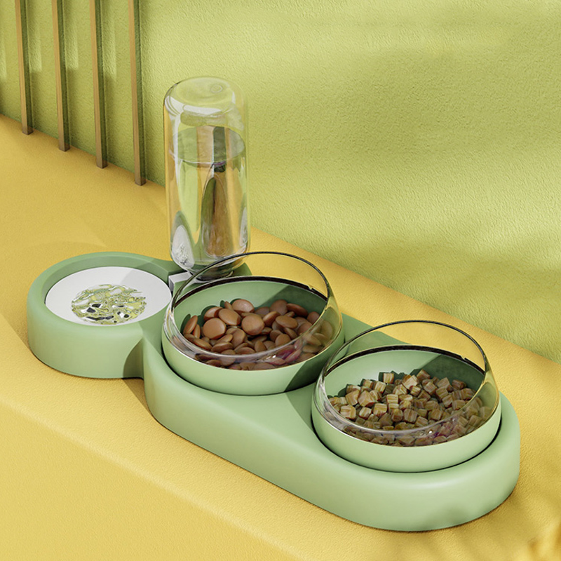 Automatic Double Feeder Bowl For Dog & Cat - fede-rizzo