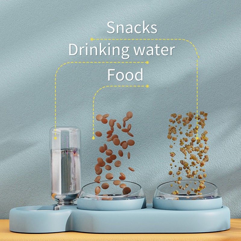 Automatic Double Feeder Bowl For Dog & Cat - fede-rizzo