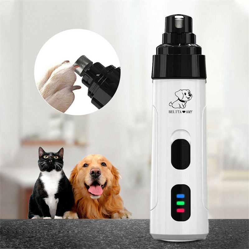 Pet Nail Paws Grinder Trimmer Tool