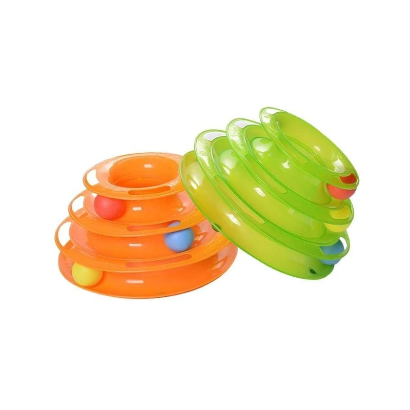 3 Layers Track Turntable Balls Toy – Taildoo