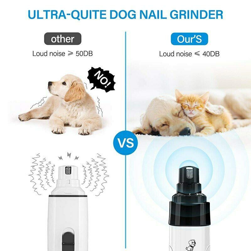 Pet Nail Paws Grinder Trimmer Tool