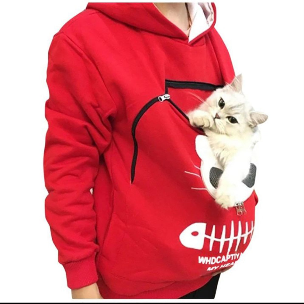 Pet Lovers Hoodie Cuddle Pouch