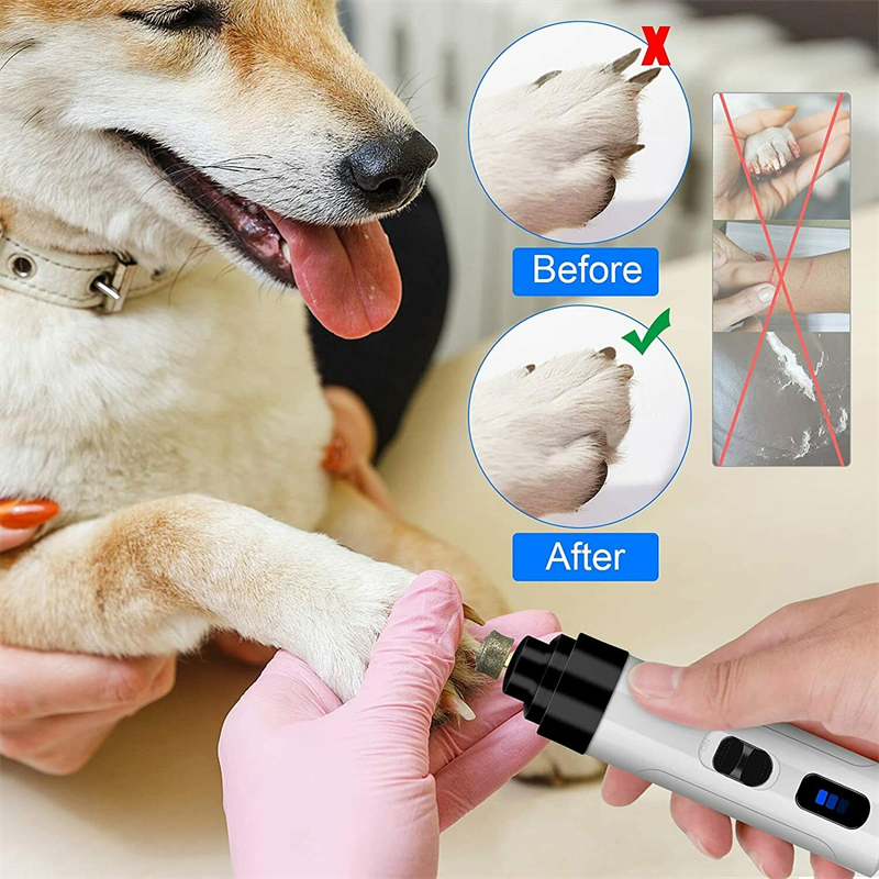 Pet Nail Paws Grinder Trimmer Tool