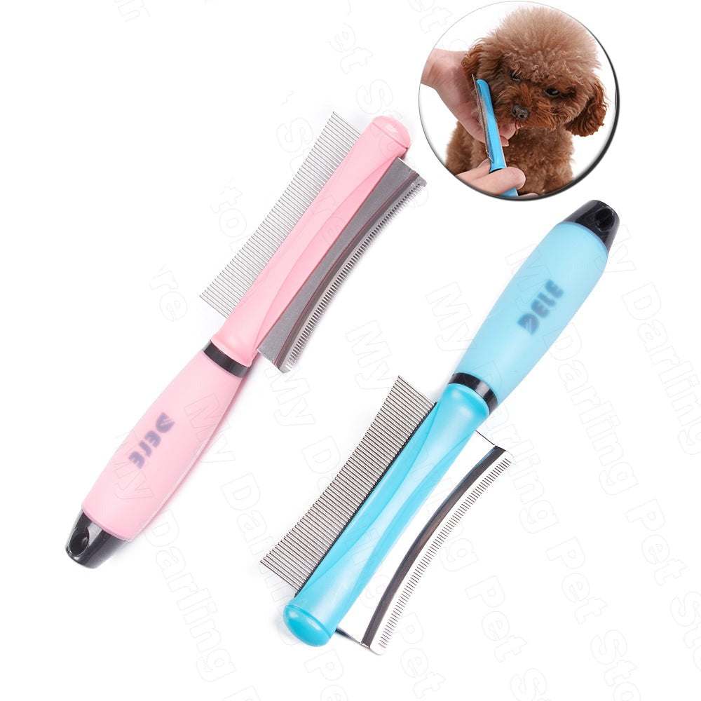 Pet Double-sided Deshedding Brush - fede-rizzo