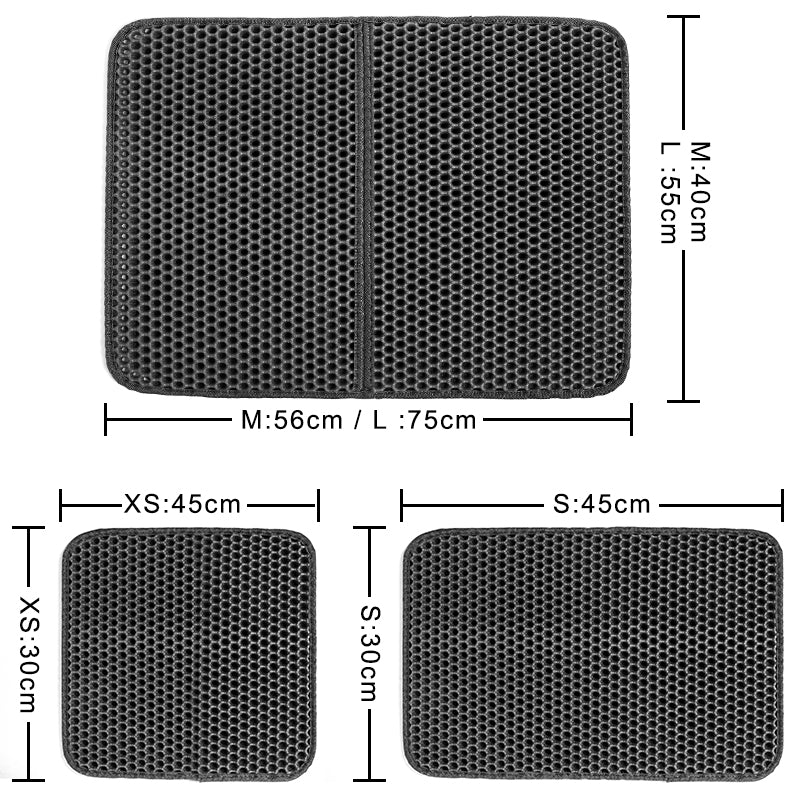 Waterproof EVA Double-layer Cat Litter Mat - fede-rizzo