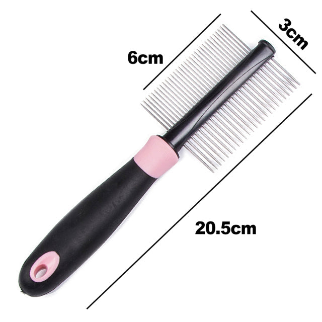 Pet Double-sided Deshedding Brush - fede-rizzo