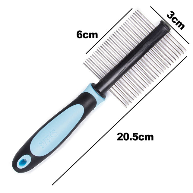 Pet Double-sided Deshedding Brush - fede-rizzo