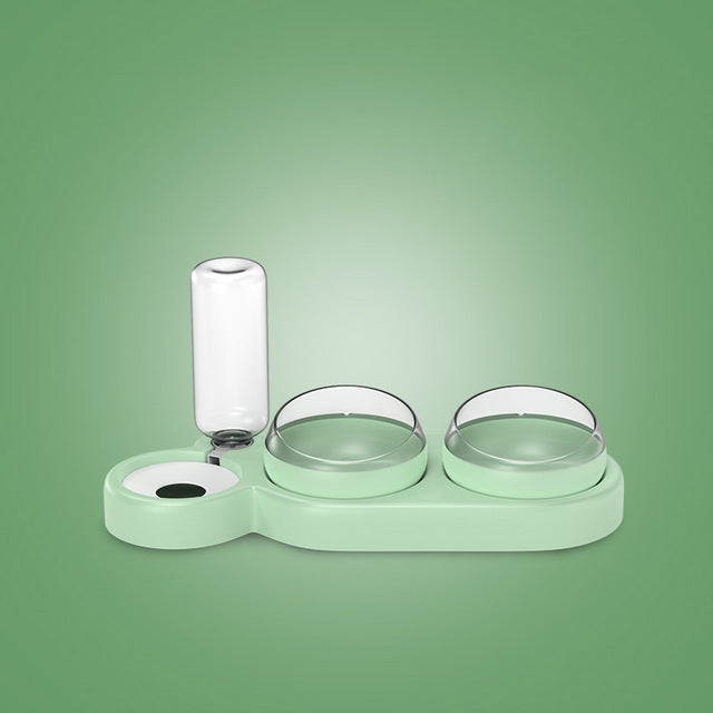 Automatic Double Feeder Bowl For Dog & Cat - fede-rizzo