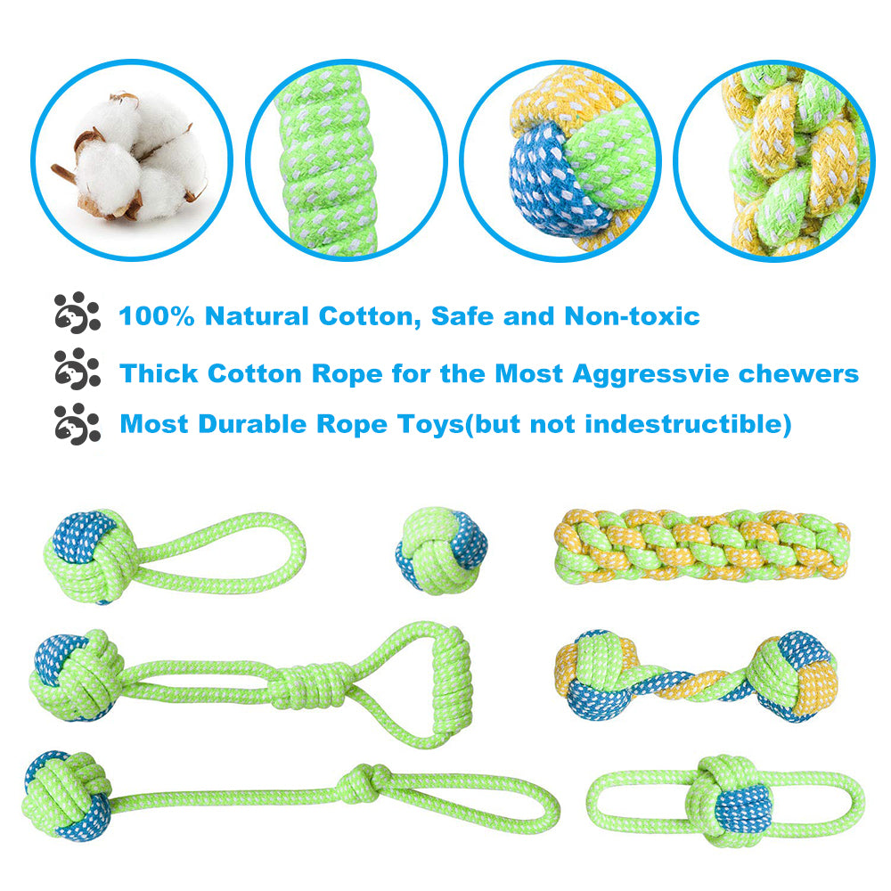 Mini Dog Interactive Cotton Rope - fede-rizzo