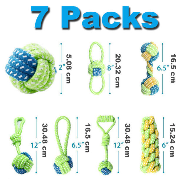 Mini Dog Interactive Cotton Rope - fede-rizzo