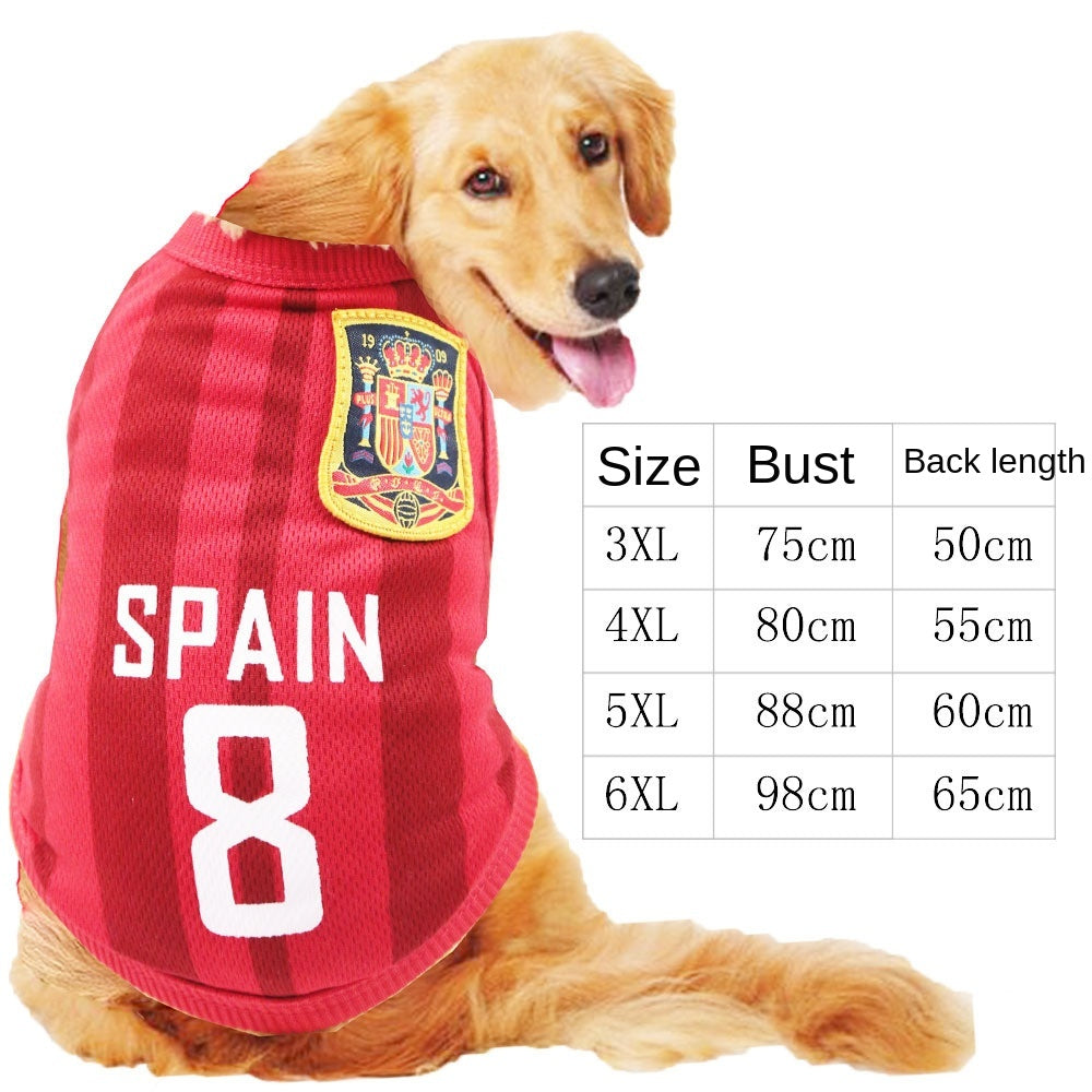 Pet Football Basketball Uniform - fede-rizzo