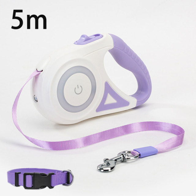 LED Retractable Dog Leash - fede-rizzo
