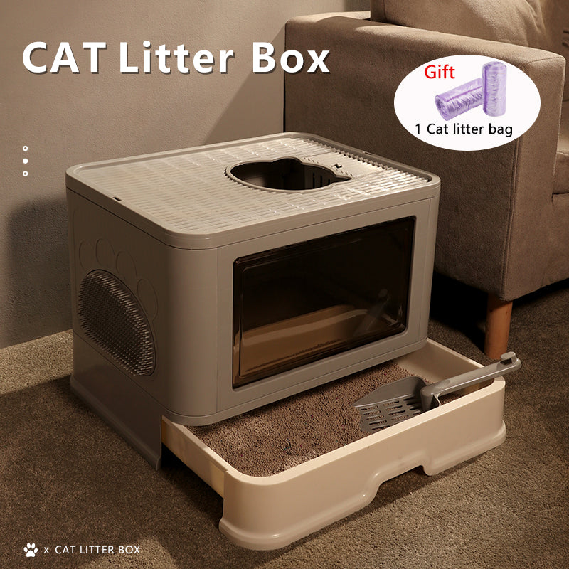 Fully Enclosed Cat Toilet - fede-rizzo