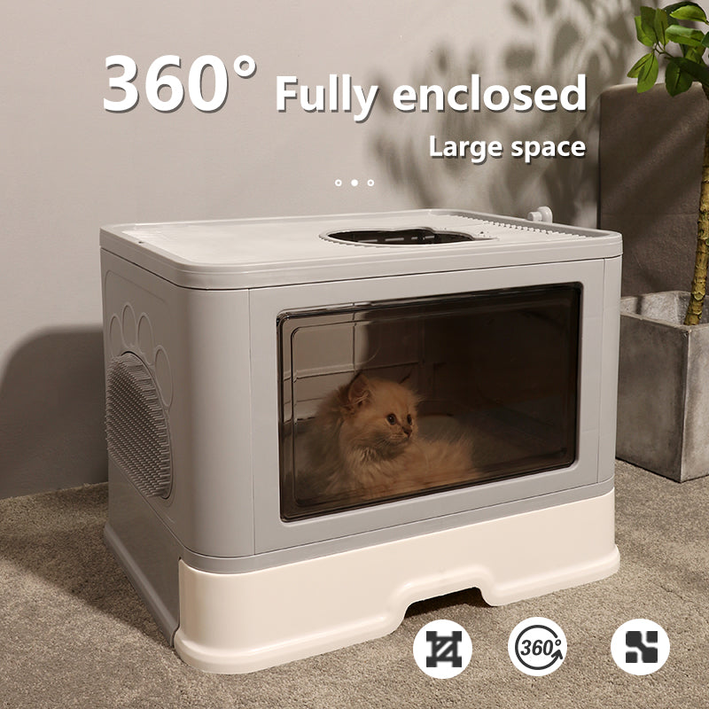Fully Enclosed Cat Toilet - fede-rizzo