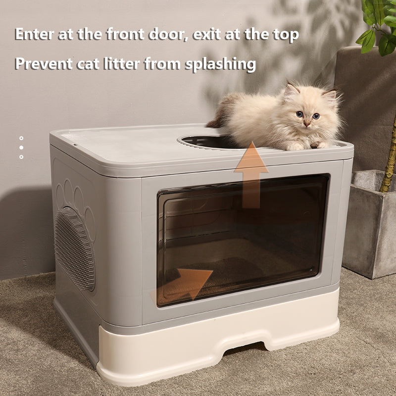 Fully Enclosed Cat Toilet - fede-rizzo