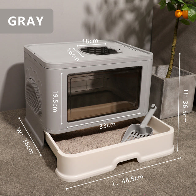 Fully Enclosed Cat Toilet - fede-rizzo