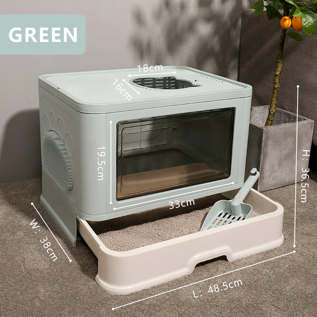 Fully Enclosed Cat Toilet - fede-rizzo