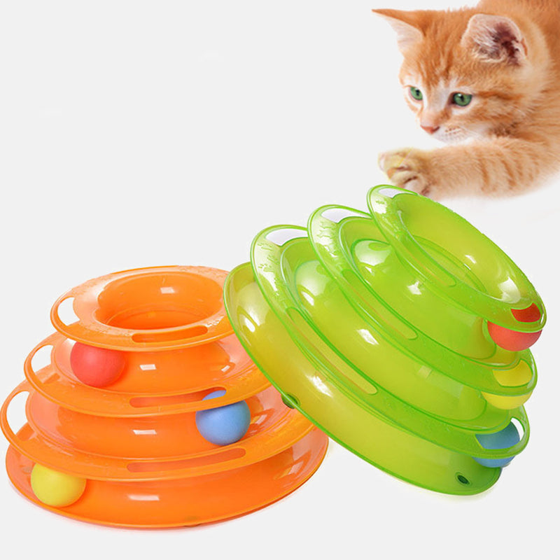 3 Layers Track Turntable Balls Toy - fede-rizzo