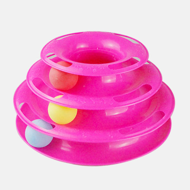 3 Layers Track Turntable Balls Toy - fede-rizzo