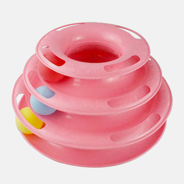 3 Layers Track Turntable Balls Toy - fede-rizzo