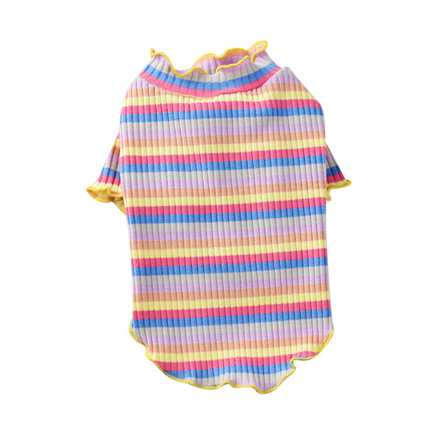 Color Stripes Puppy Vest Clothes - fede-rizzo