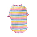 Color Stripes Puppy Vest Clothes - fede-rizzo