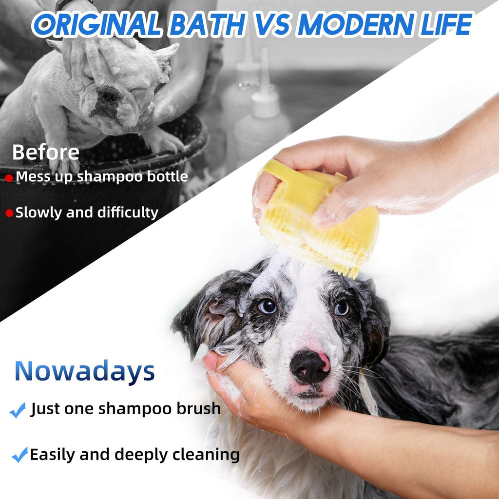 Bath Shampoo Massage Pet Brush - fede-rizzo