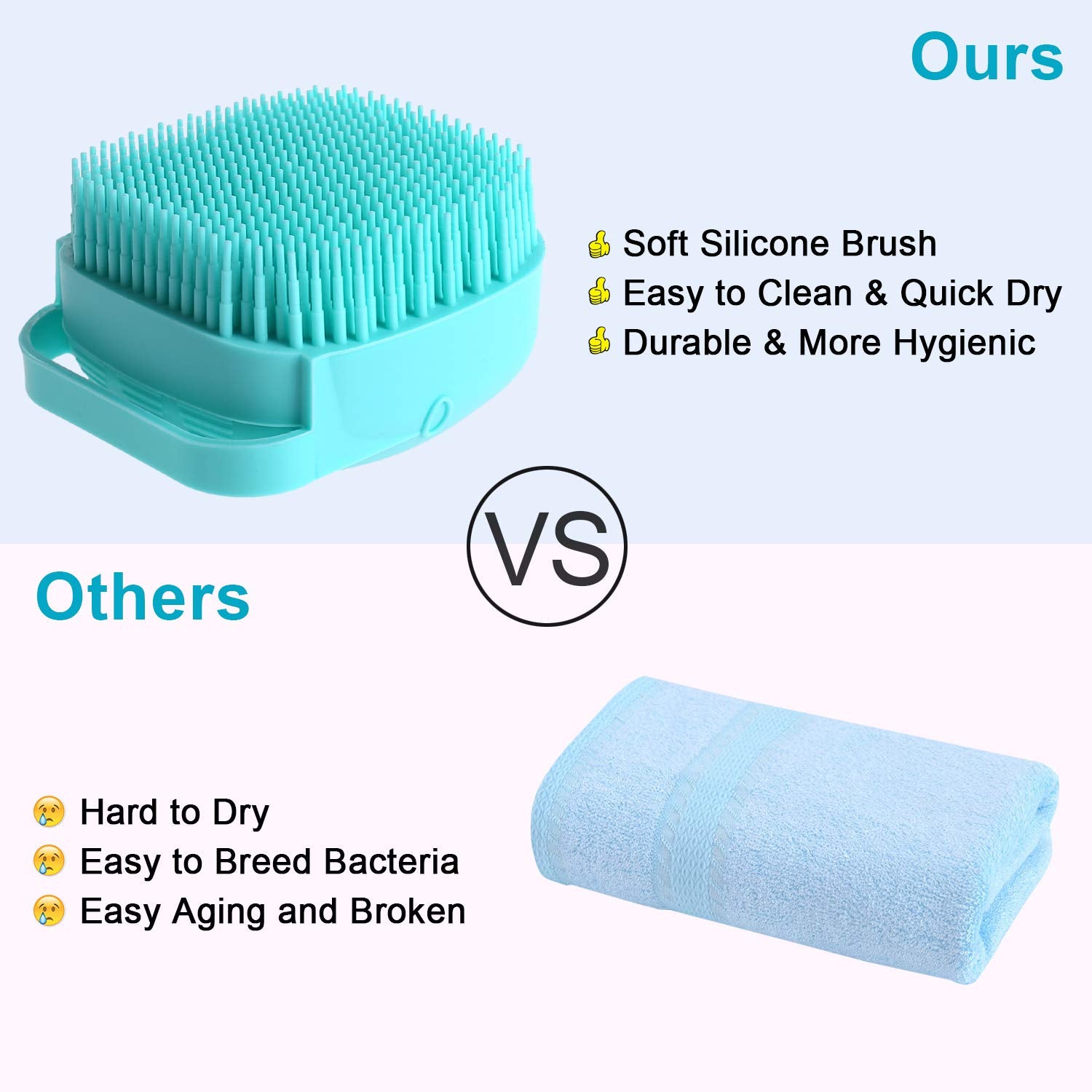 Bath Shampoo Massage Pet Brush - fede-rizzo