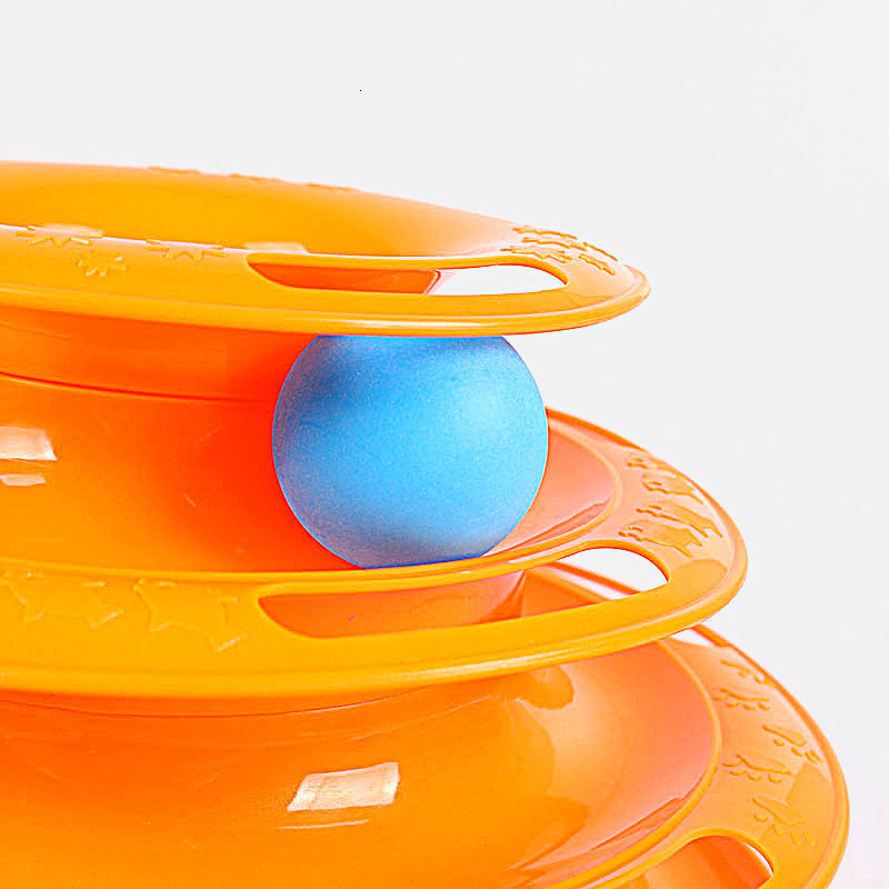 3 Layers Track Turntable Balls Toy - fede-rizzo